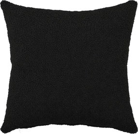 vidaXL Κάλυμμα Μαξιλαριού 2 pcs HEERLEN Μαύρο 45 x 45 cm Μπουκλέ