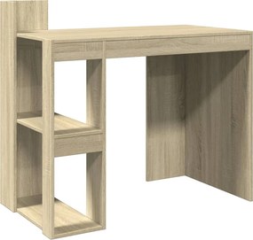 vidaXL Γραφείο Sonoma Δρυς 103,5x56,5x94 εκ. από Επεξεργασμένο Ξύλο