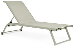 Ξαπλώστρα Αλουμινίου Taylor  Ανοιχτή Πράσινη 70x182x91,5εκ. - Πράσινο