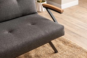 3-Seat Sofa-Bed Zven - Dark Grey Dark Grey