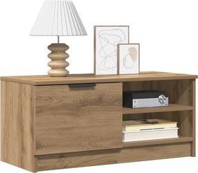 vidaXL Ντουλάπι τηλεόρασης Artisan Oak 80x35x36,5 cm