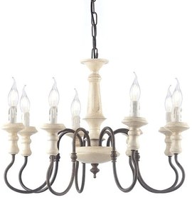 Φωτιστικό Οροφής EG178P60R 8ΧΕ14 D60XH150 Rust Aca Decor Metal