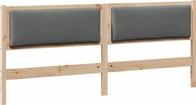 vidaXL Κεφαλάρι Άλλο Καφέ 180 cm Μασίφ ξύλο πεύκου