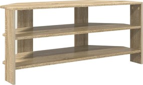 vidaXL ΓωνιακήΒάσηΤηλεόρασης Δρύς Sonoma 102x40,5x45εκ