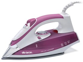 Σίδερο Ariete STEAM 6215/00, 2200W, 0.28 l, Ατσάλινη πλάκα, Αυτοκαθαριζόμενο, Ροζ