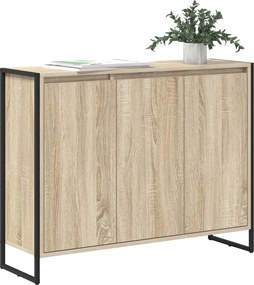 vidaXL Βοηθητικό ντουλάπι Σονόμα 96,5 x 30 x 75 εκ Επεξεργασμένο ξύλο