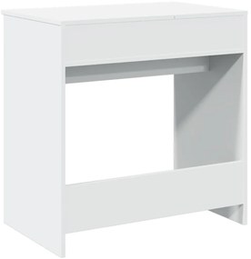 vidaXL Μπουντουάρ με Καθρέφτη Λευκό 73x46,5x120 εκ.