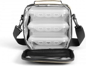 LUNCH BOXES &amp; LUNCH BAGS LIVOO SET CARRYING LUNCH BOX BEIGE