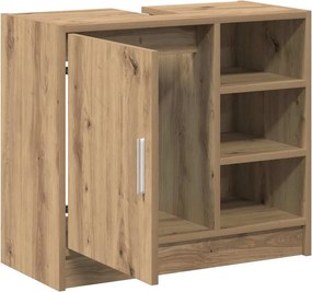 vidaXL Ντουλάπι Μπάνιου Artisan Oak 63 x 29 x 55 cm Επεξεργασμένο ξύλο