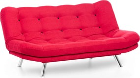 3-Seat Sofa-Bed Misa Sofabed - Red Red
