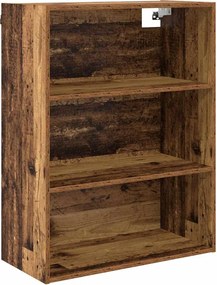 vidaXL Highboard με συρτάρι 2 pcs Παλιό ξύλο Επεξεργασμένο ξύλο