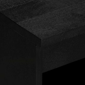 vidaXL Ραφιέρα Μαύρη 60x33x75 εκ. από Επεξεργασμένο Ξύλο
