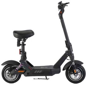 Ηλεκτρικό Scooter με σέλα - C1 - 500W - 45km/h - 986025 - Black