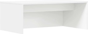 vidaXL Επιτοίχιο γραφείο Λευκό 80 x 45 x 30 εκ Επεξεργασμένο ξύλο