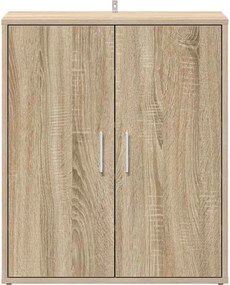 vidaXL Παπουτσοθήκη Sonoma Δρυς 60 x 35 x 70 εκ. από Επεξ. Ξύλο