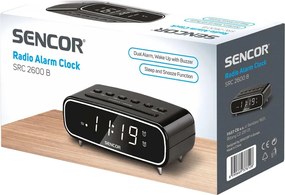 Ραδιόφωνο Ξυπνητήρι Sencor SRC 2600 B