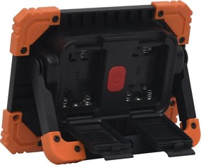 vidaXL Προβολέας LED Φορητός 10 W Ψυχρό Λευκό από ABS