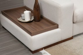 Corner Sofa Loop 19 White
