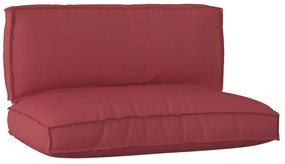 vidaXL Σετ Μαξιλαριών Πάγου 2 pcs Μπορντό 120 x 80 x 12 cm