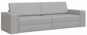 vidaXL Καναπέ-Κρεβάτι Σκούρο γκρι 245 x 78 x 77 εκ. ύφασμα