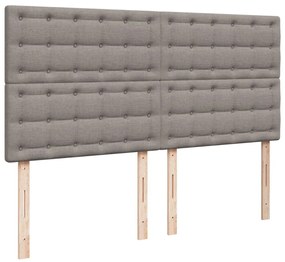 ΚΡΕΒΑΤΙ BOXSPRING ΜΕ ΣΤΡΩΜΑ TAUPE 180X200 ΕΚ. ΥΦΑΣΜΑΤΙΝΟ 3291377