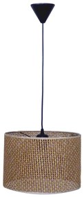 Φωτιστικό Οροφής Μονόφωτο Heronia HK/50 14-0326 Καφέ