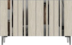 Stewehome Κονσόλα τηλεόρασης πολύχρηστο ντουλάπι και γωνιά καφέ 120x32x75 cm