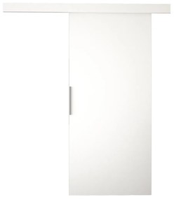 Συρόμενες πόρτες Atlanta 184, 26 kg, Άσπρο, Πλαστικοποιημένη μοριοσανίδα, Αλουμίνιο | Epipla1.gr