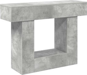 vidaXL Σκυρόχρωμο Γκρι 101 x 30 x 74 εκ