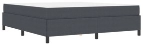vidaXL Σκελετός Κρεβατιού Άλλο Σκούρο γκρι 180 x 200 cm Βελούδο