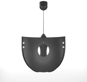 Φωτιστικό Κρεμαστό Chios Μονόφωτο Μαύρο (PP-PVC) Ε27 58x58x80cm