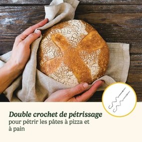 Μίξερ με Αναδευτήρες Cuisinart HM7U/E POWER ADVANTAGE Λευκό 200 W