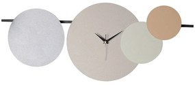 Ρολόι Τοίχου Maxico 902LMN1113 75x30cm Multi Wallity Metal