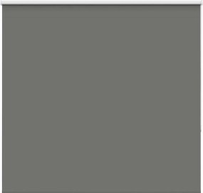 vidaXL Roller Blind Blackout γκρί 160x130 cm Πλάτος υφάσματος 156,6cm
