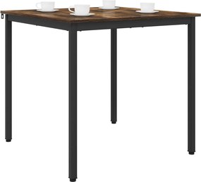 vidaXL Τραπεζαρίες 80 x 80 x 75 cm ΜΕΤΑΛΛΟ