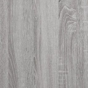 Ντουλάπι Γκρι Sonoma 60 x 36 x 110 εκ. από Επεξεργασμένο Ξύλο - Γκρι
