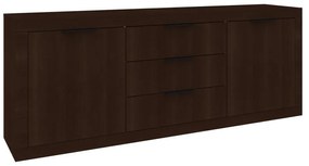 Μπουφές Doha pakoworld σε wenge απόχρωση 210x45x80.5εκ