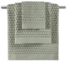 Πετσέτες Tokyo (Σετ 3τμχ) Khaki Guy Laroche Towels Set 70x140cm 100% Cotton