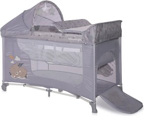 BABY COT MOONLIGHT 2 LAYERS PLUS GREY DREAM