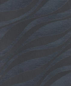 Ταπετσαρία Τοιχου Κύματα σε Μπλε/ Γκρι Χρωματισμούς 608076 0.53cm x 10.05m