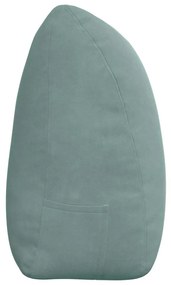 vidaXL Μαξιλάρι Πλάτης Θαλασσί 180 x 24 x 50 εκ Βελούδο