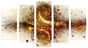 ΠΕΝΤΑΠΤΥΧΟΣ ΠΙΝΑΚΑΣ MDF EXPLOSION HM7206.07 100X60x0,3 εκ.