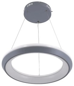 Φωτιστικό Οροφής Melina 61045 Led 55W Φ48cm Anthracite GloboStar Plastic