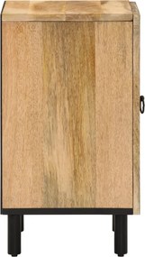 vidaXL Ντουλάπι Μπάνιου 38 x 33 x 58 εκ. από Μασίφ Ξύλο Μάνγκο