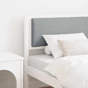 vidaXL Κεφαλάρι Άλλο Λευκό 100 cm Μασίφ ξύλο πεύκου