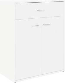 vidaXL Ντουλάπι Λευκό 60 x 30 x 75 εκ. από Επεξεργασμένο Ξύλο