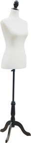 Mannequin Torso Mannequin Mannequin Foam Wood Metal White