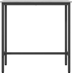 vidaXL τραπέζι Γκρίζο Σονομα 100 x 40 x 100,5 εκ