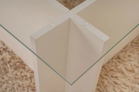Coffee Table Vetrino - Wooden White Wooden White