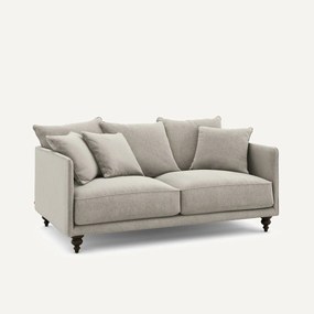 Καναπές compact από βελούδινη chenille, Lazare